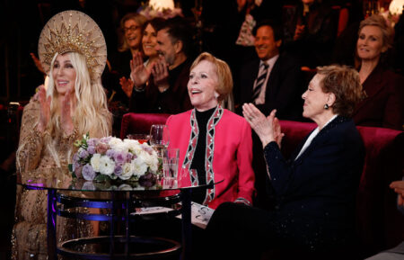 Cher, Carol Burnett, and Julie Andrews in 'Carol Burnett: 90 Years of Laughter + Love'