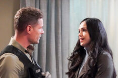 Matt Lauria and Ariana Guerra in 'CSI: Vegas'