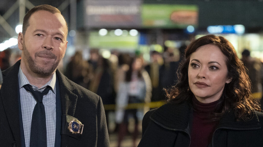 Donnie Wahlberg and Marisa Ramirez on 'Blue Bloods'