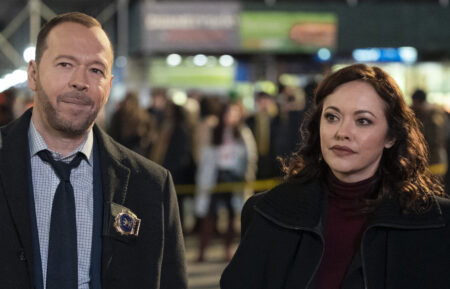 Donnie Wahlberg and Marisa Ramirez on 'Blue Bloods'