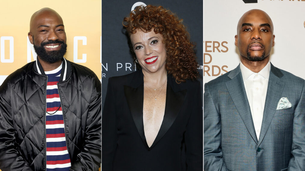 Desus Nice, Michelle Wolf, and Charlamagne tha God