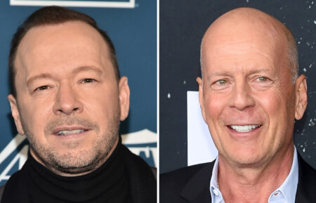 Donnie Wahlberg and Bruce Willis