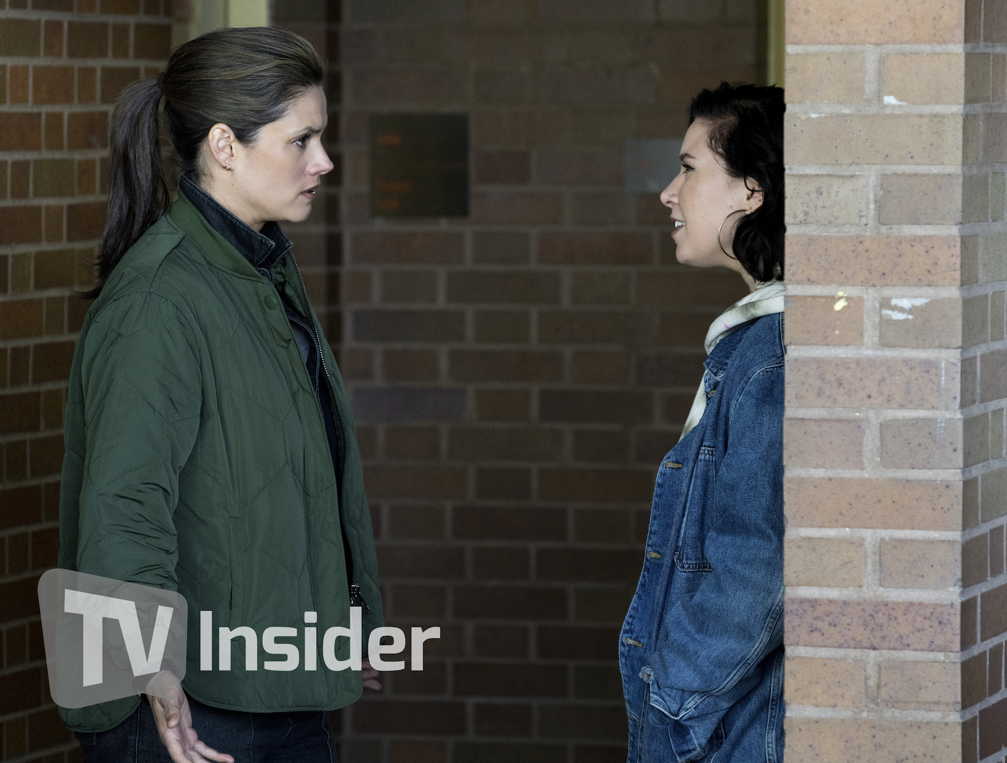 Missy Peregrym and Adrienne Rose Bengtsson in 'FBI'