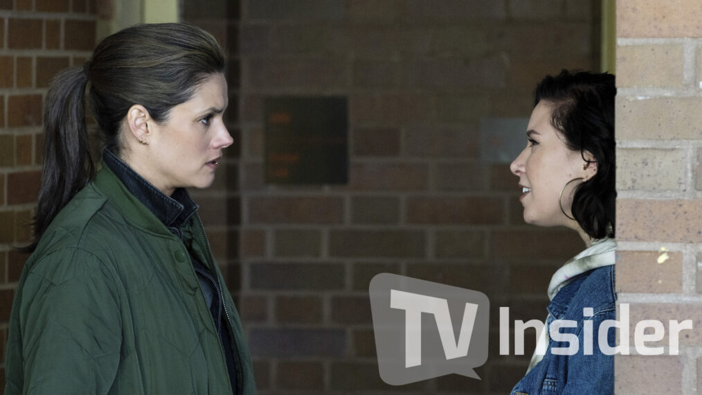 Missy Peregrym and Adrienne Rose Bengtsson in 'FBI'