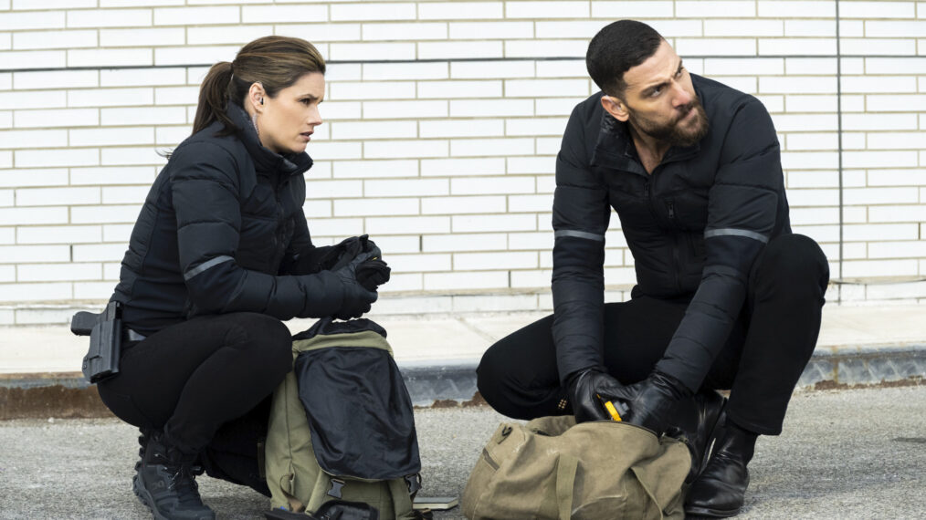 Missy Peregrym and Zeeko Zaki in 'FBI: Most Wanted'