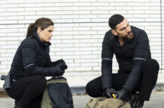 Missy Peregrym and Zeeko Zaki in 'FBI: Most Wanted'