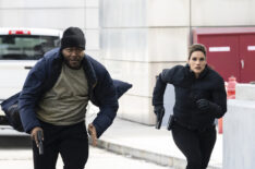 Edwin Hodge and Missy Peregrym in 'FBI: Most Wanted'