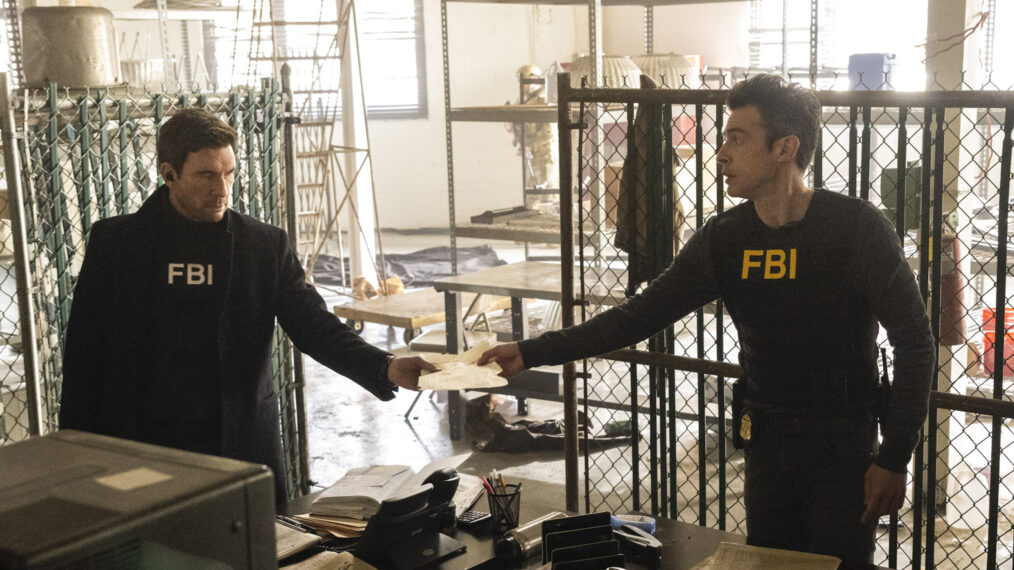 Dylan McDermott and John Boyd in 'FBI: Most Wanted'