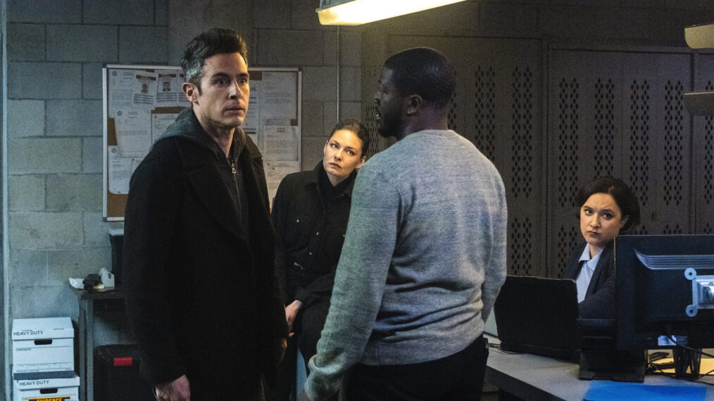 John Boyd, Alexa Davalos, Edwin Hodge, and Keisha Castle-Hughes in 'FBI: Most Wanted'