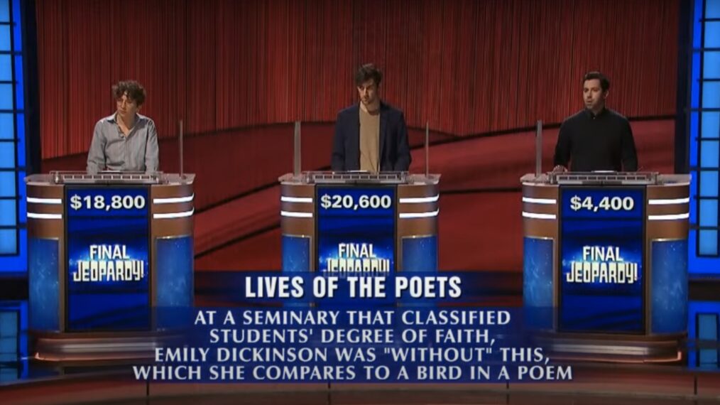 'Jeopardy!' April 19, 2023 episode