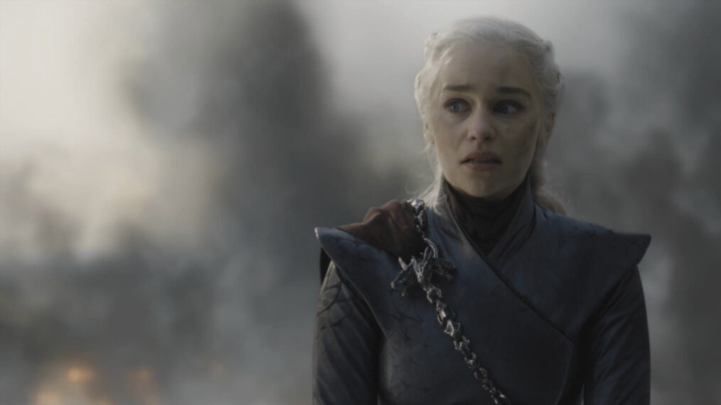 Emilia Clarke as Daenerys Targaryen on 'Game of Thrones'