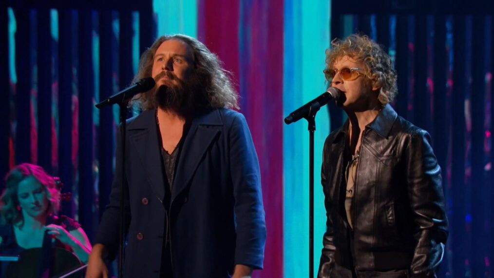 Jim James and Beck at 'A Grammy Salute to the Beach Boys'