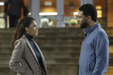 Kelly McCreary as Maggie and Anthony Hill as Winston in 'Grey's Anatomy' Season 19 Episodes 14 & 15