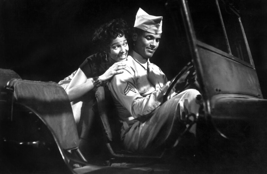 Harry Belafonte and Dorothy Dandridge in 'Carmen Jones'