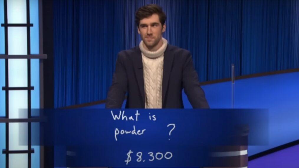 Devin Lohman on 'Jeopardy!' on April 20, 2023