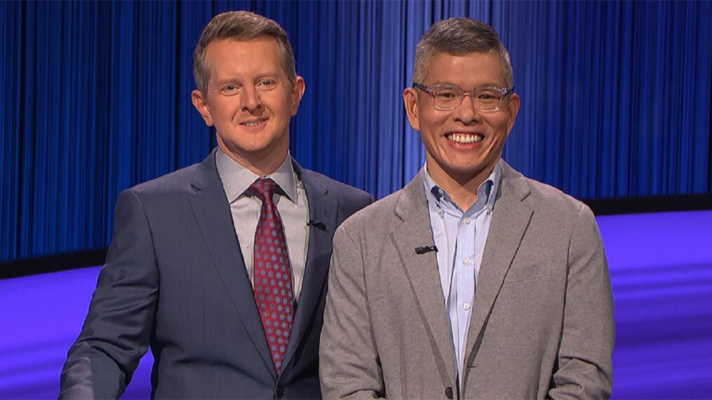 Ken Jennings and Ben Chan on 'Jeopardy!'