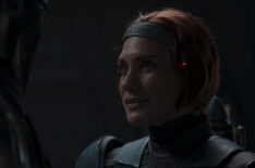 Katee Sackhoff as Bo-Katan Kryze in The Mandalorian