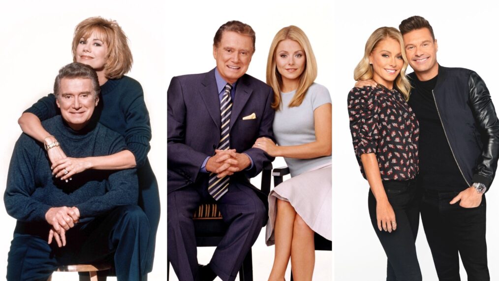 Regis Philbin, Kathie Lee Gifford, Kelly Ripa, and Ryan Seacrest of 'Live'