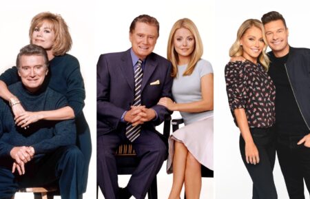 Regis Philbin, Kathie Lee Gifford, Kelly Ripa, and Ryan Seacrest of 'Live'