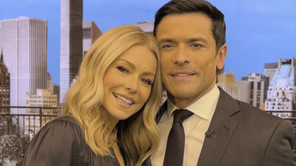 Kelly Ripa y Mark Consuelos