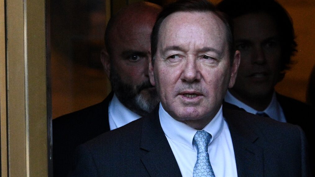 Kevin Spacey at court