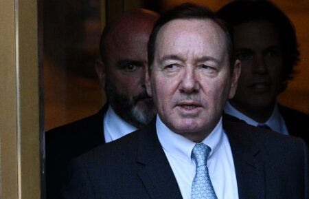 Kevin Spacey at court