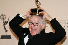 Leslie Jordan with the Outstanding Guest Actor in a Comedy Series award for his work on 'Will & Grace' in 2006