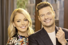 Kelly Ripa and Ryan Seacrest of 'Live With Kelly and Ryan'