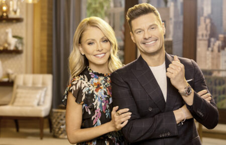 Kelly Ripa and Ryan Seacrest of 'Live With Kelly and Ryan'