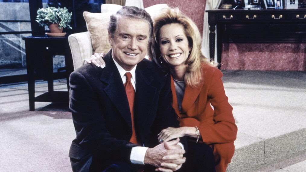 Regis Philbin and Kathie Lee Gifford of 'Live With Regis and Kathie Lee'