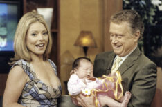 Regis Philbin and Kelly Ripa on 'Live With Regis and Kelly'