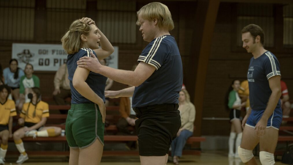 Elizabeth Olsen and Jesse Plemons in 'Love & Death'