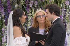 Bliss Poureetezadi and Zack Goytowski in 'Love Is Blind' Season 4 finale