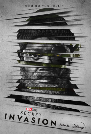 Marvel's 'Secret Invasion' poster featuring Samuel L. Jackson as Nick Fury