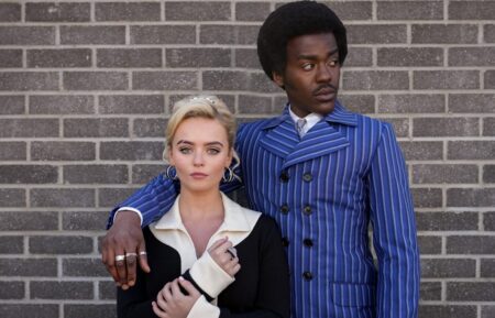 Millie Gibson and Ncuti Gatwa in a Doctor Who photoshoot