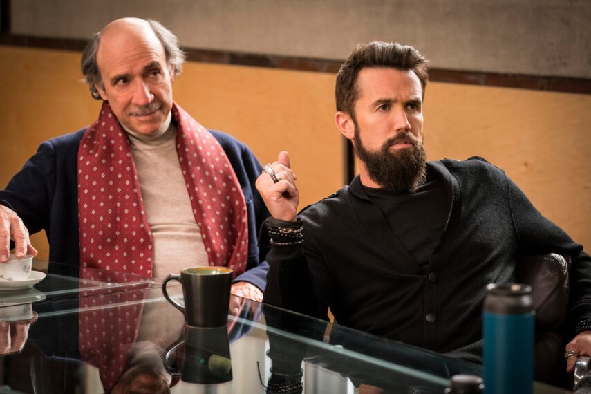 F. Murray Abraham and Rob McElhenney in 'Mythic Quest'