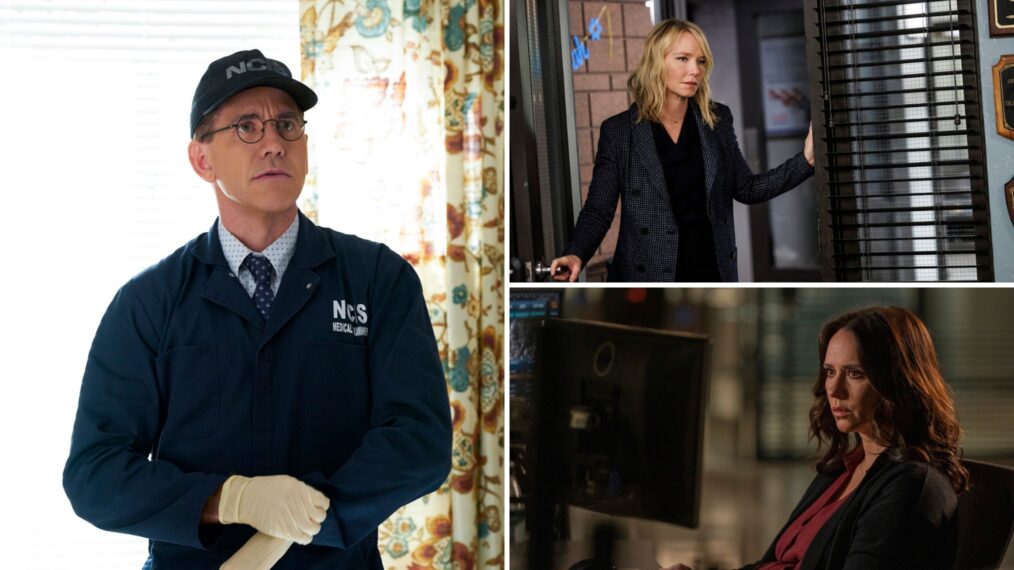 Brian Dietzen in 'NCIS,' Kelli Giddish in 'SVU,' and Jennifer Love Hewitt in '9-1-1'