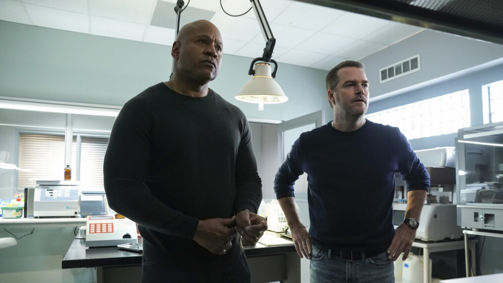 LL Cool J and Chris O'Donnell in 'NCIS: Los Angeles'