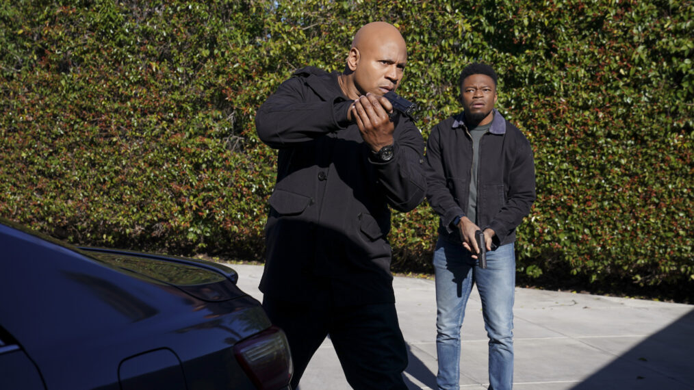 LL Cool J and Caleb Castille in 'NCIS: Los Angeles'