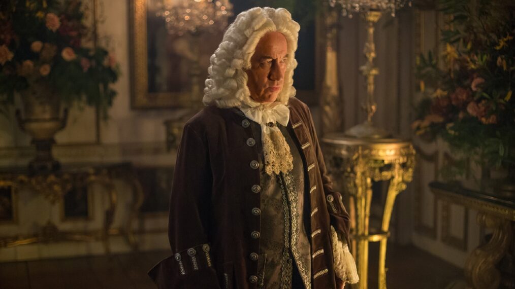 Simon Callow in 'Outlander' Season 2