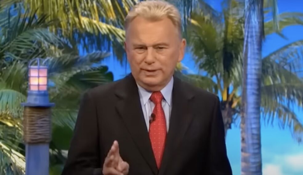 Pat Sajak am Glücksrad