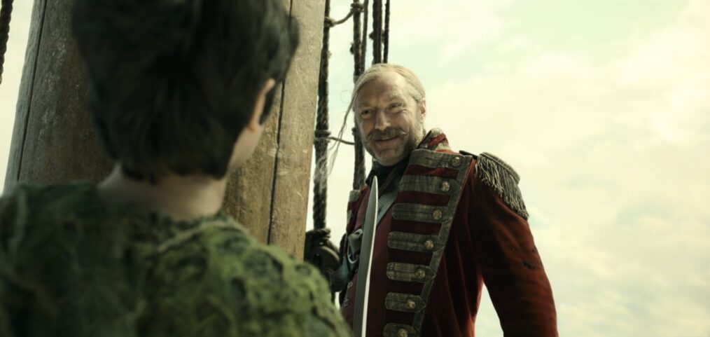 Alexander Molony and Jude Law in 'Peter Pan & Wendy'