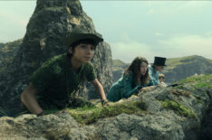 Alexander Molony, Ever Anderson, Joshua Pickering, and Jacobi Jupe in 'Peter Pan & Wendy' on Disney+