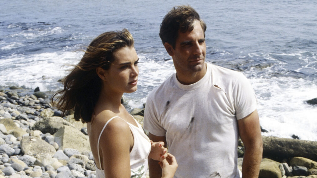 Brooke Shields and Scott Bakula in 'Quantum Leap'