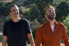 Jason Segel and Michael Urie in 'Shrinking'