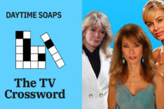 Play the Daytime Soap Opera TV Crossword