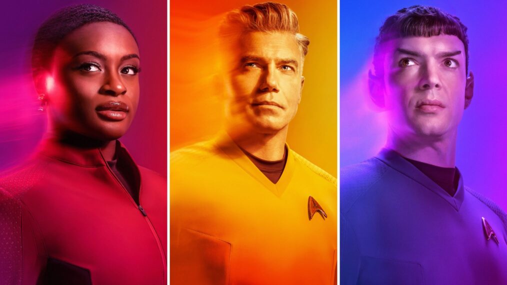 Celia Rose Gooding, Anson Mount, and Ethan Peck for 'Star Trek: Strange New Worlds'