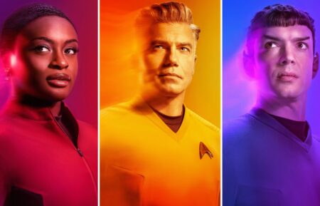 Celia Rose Gooding, Anson Mount, and Ethan Peck for 'Star Trek: Strange New Worlds'