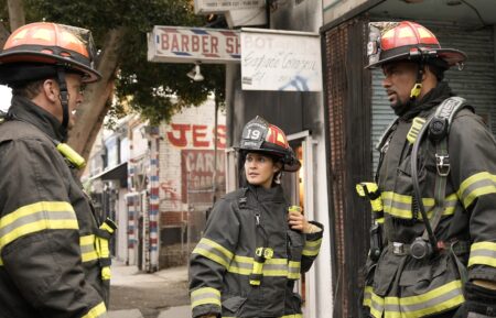 JOSH RANDALL, JAINA LEE ORTIZ, BORIS KODJOE in Station 19