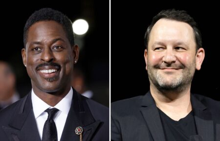 Sterling K. Brown (L), Dan Fogelman (R)